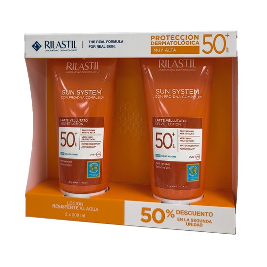 Rilastil Sun System Leche Velluto 2x200ml
