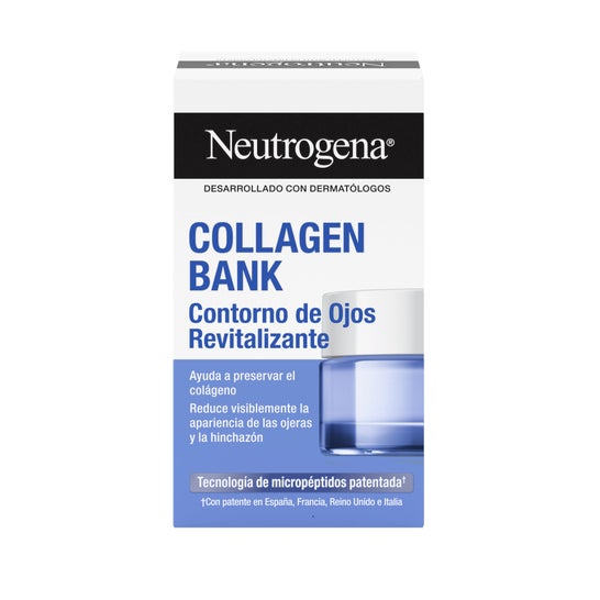 Neutrogena Collagen Bank Contorno de Ojos Revitalizante Crema Gel 15g