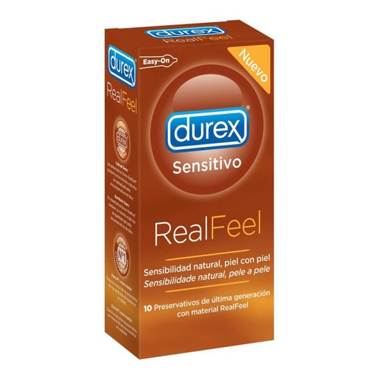 Durex Real Feel Preservativos 10uds