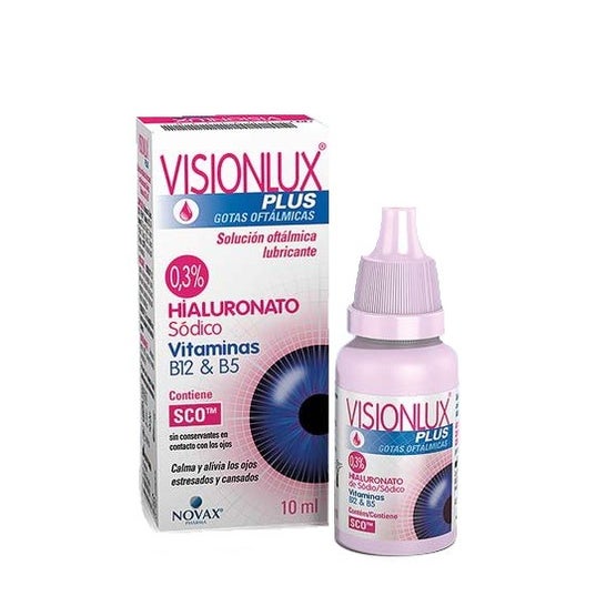 Visionlux Plus Hyaluronic & Vit Drops 10 ml