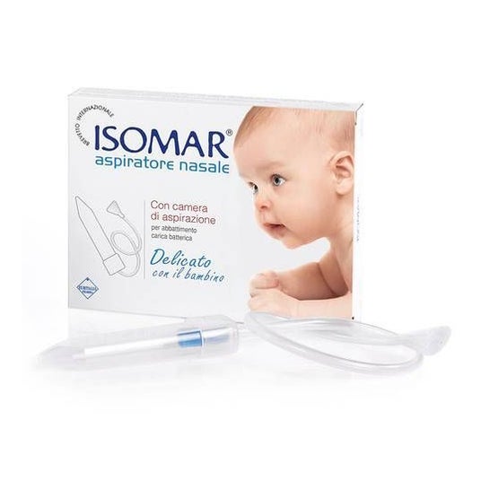 Isomar Set Aspirador Nasal Infantil con 3 Filtros 1ud