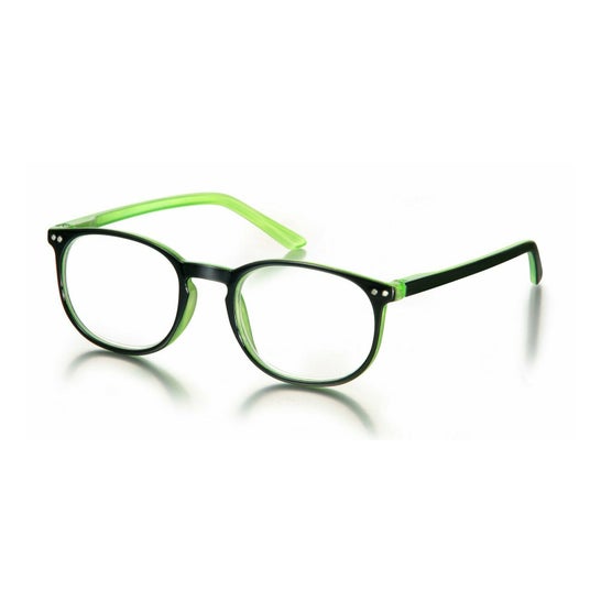 Coronation Town Glasses Black-Green +3.00 1piece