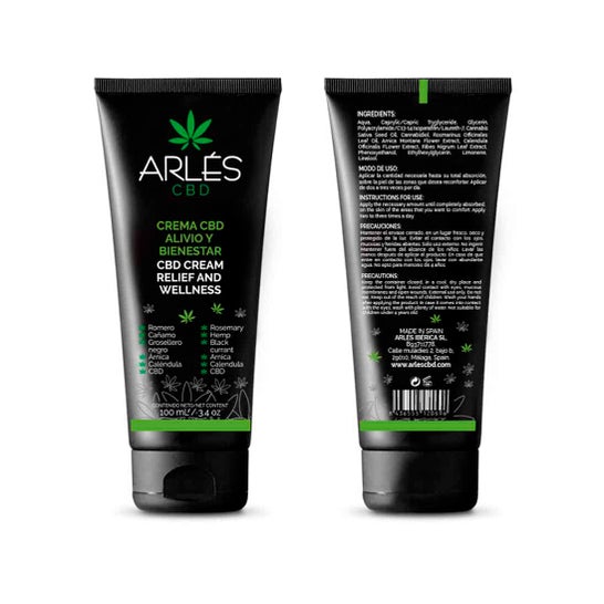 Arles CBD Relief and Wellness Cream 100ml
