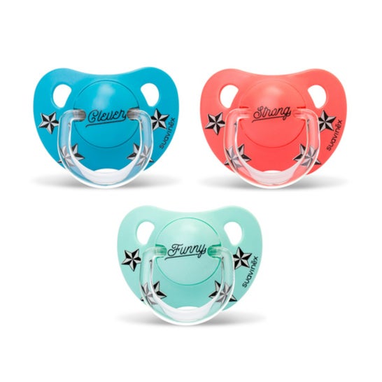 Suavinex Pacifier As You Tet. Physiological +18m Silicone 1 pcs