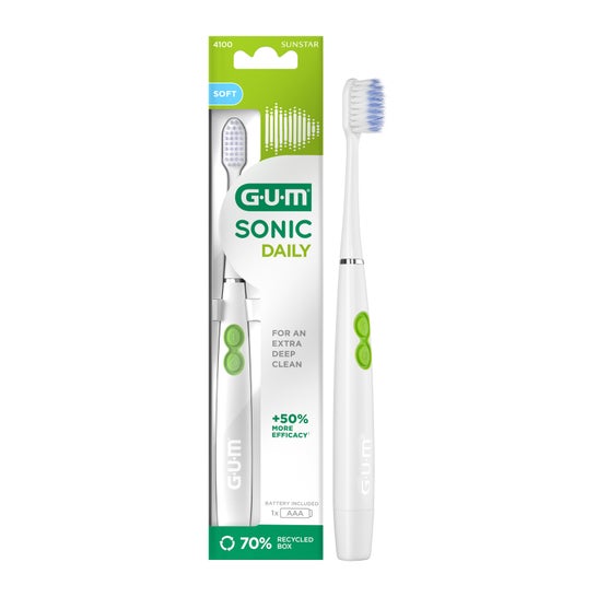 Gum Sonic Daily Cepillo Dental Spazz Blanco 1ud