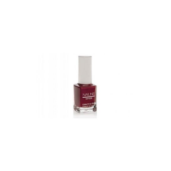 Nailine Oxygen esmalte de uñas color granate nº11 12 ml