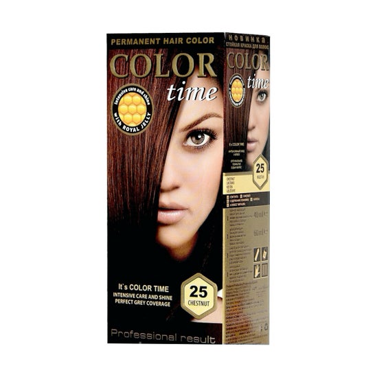 Farbzeit Färbung Semipermanente Farbe Braun 25
