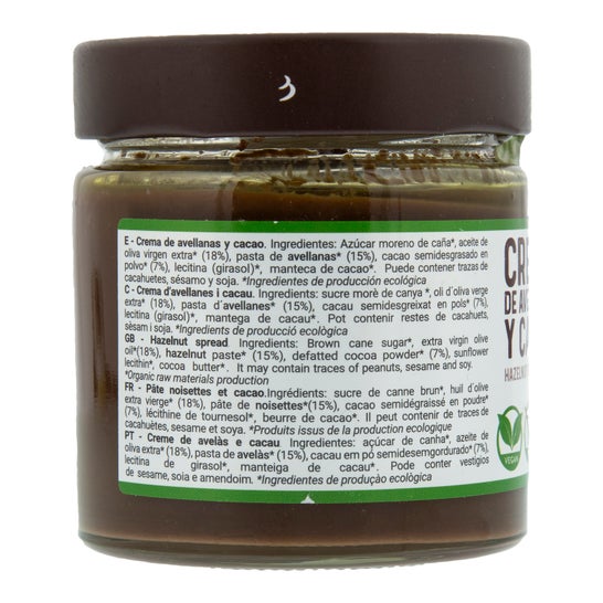 Torras Crema Cacau & Avellanes Aceite de Oliva 200 g