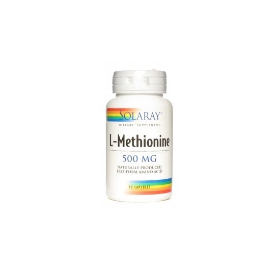 Solaray L-methionine 500 mg 30 caps