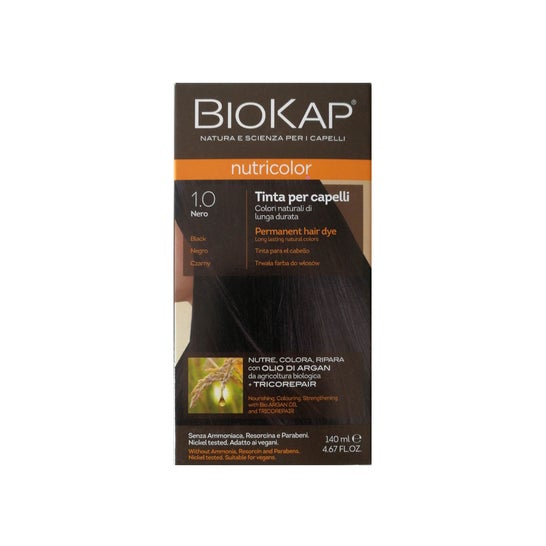 Tintura Biokap 1.0 Nero 140ml
