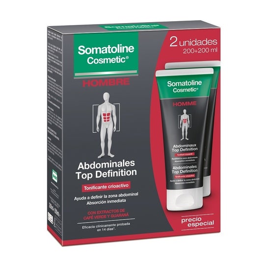Somatoline Cosmetic® Uomo Addominali Top Definition Sport 200ml+200ml