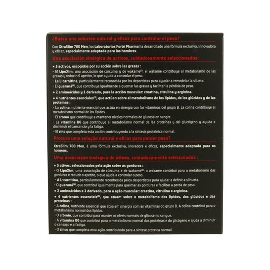 Forté Pharma XtraSlim 700 Men 120 caps