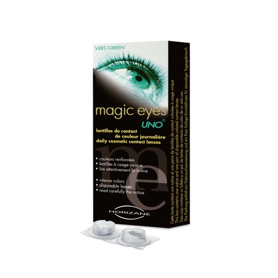 Magic Eyes Uno Green Tageslinsen