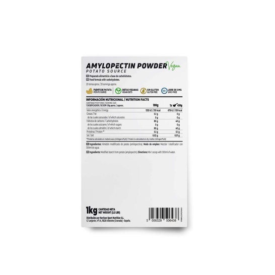 HSN Amilopectina Almidón de Patata Sin Sabor 1kg