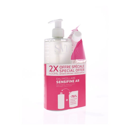 Svr Set Sensifine Ar Agua Micelar 400ml + Recargo 400ml