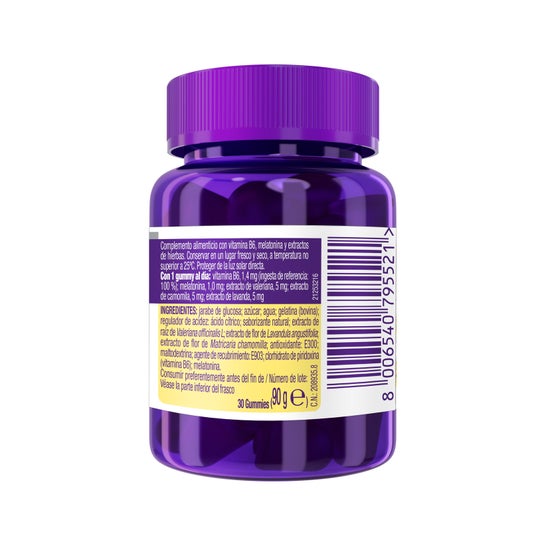 ZzzQuil Natura Gummies Melatonina Mango y Plátano 30uds