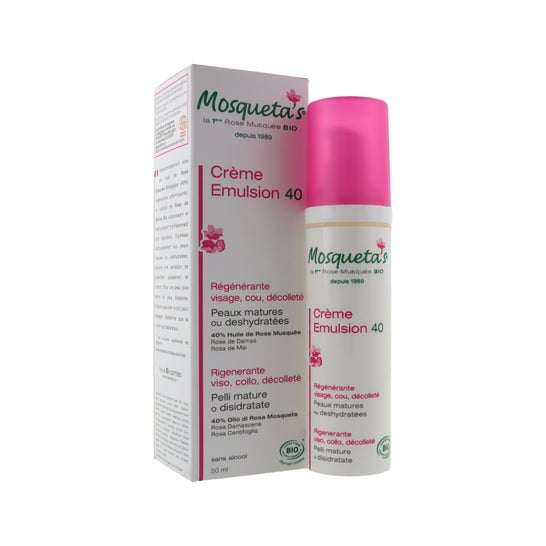 Mosqueta's Crème Emulsie 40 Regenererend Bio 50 ml