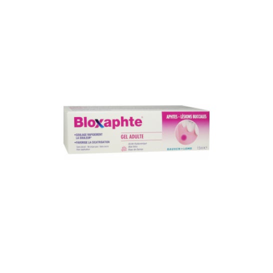 Bloxaphte Mouth Ulcers Gel Buccal Adult Mouth Ulcers 15 Ml Tube