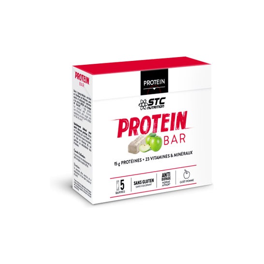 STC Nutrition Barras de proteína de manzana 5x45g