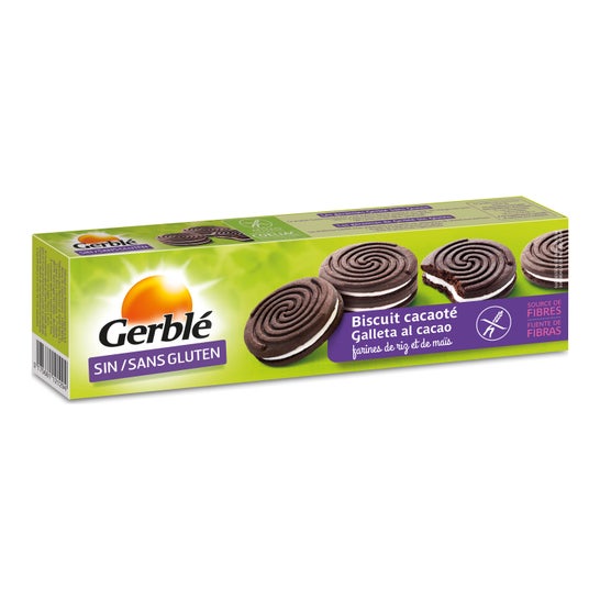 Gerble Galletas Cacao Rellenas Sin Gluten Bbio 125g