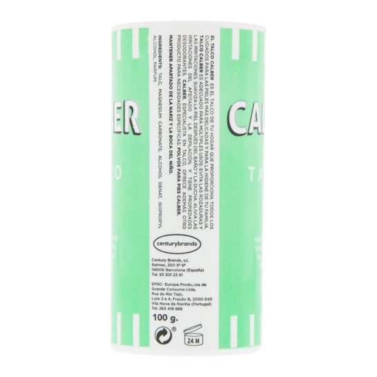 Calber polvos talco 100g