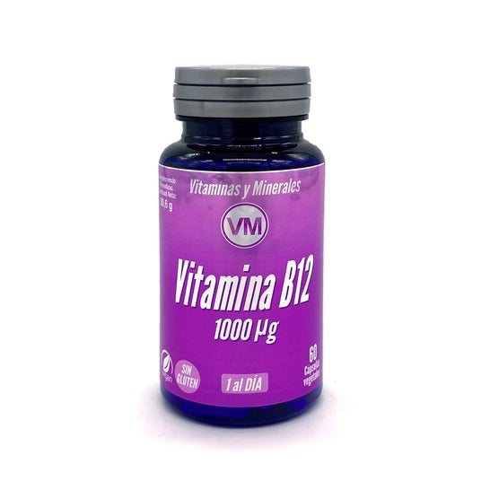 Vitaminas y Minerales Vitamina B12 1000mcg 60vcaps
