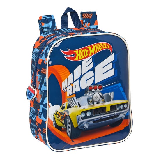 Safta Mochila Guardería Carro Hot Wheels Speed Club 1ud