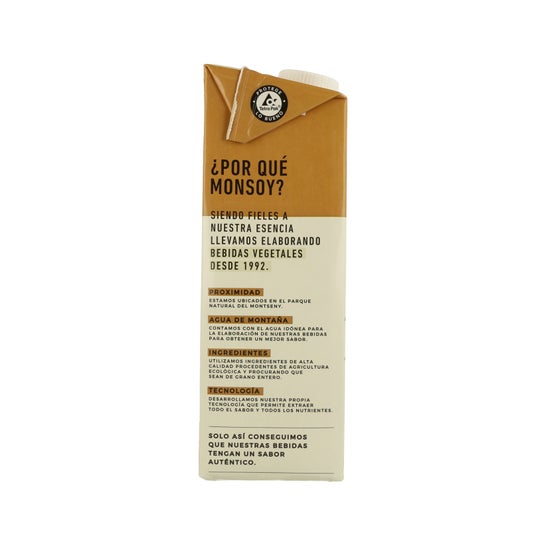 Monsoy Vegan Almond Drink 1000ml