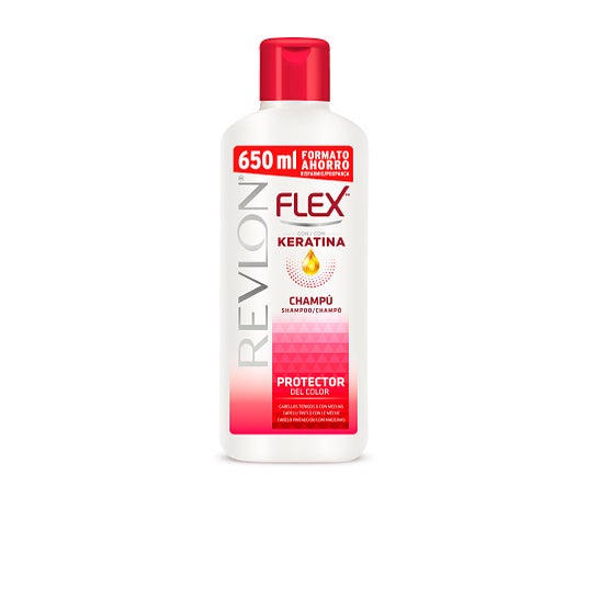 Revlon Flex Keratin Shampoo Farvet & fremhævet hår 650ml