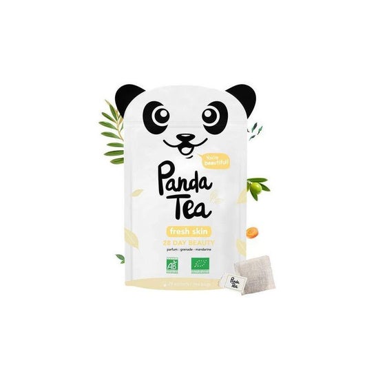 Panda Tee Frische Haut 28 Sachets