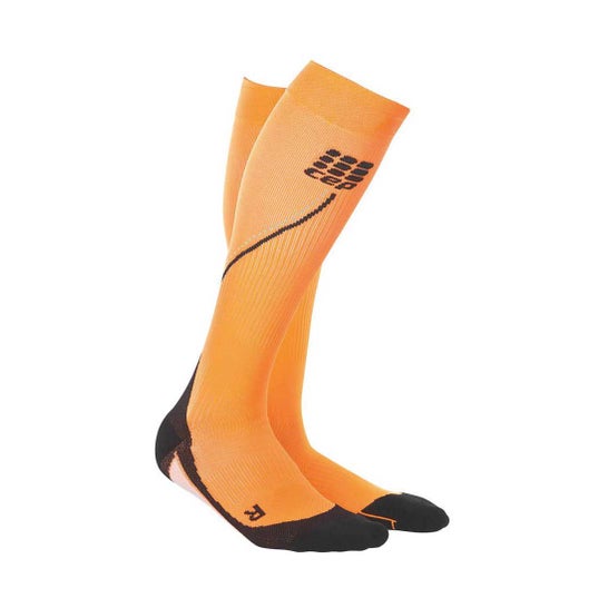 Cep Pro+ Night Run Socks 2.0 Women Orange Black Talla 2 1 Par