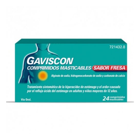 Gaviscon Fresa 24comp