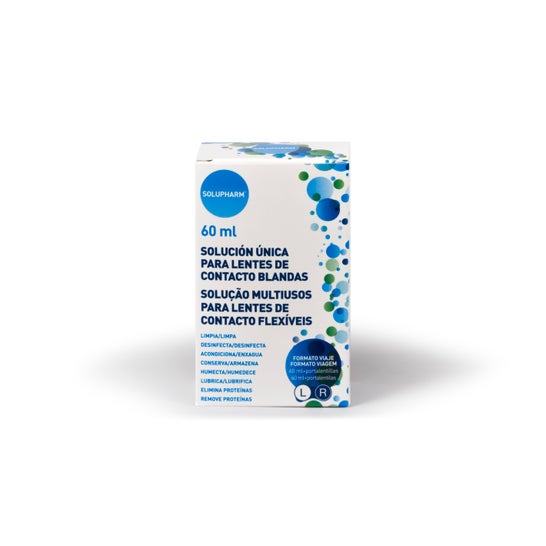Solupharm soluzione unica per lenti a contatto morbide 60ml