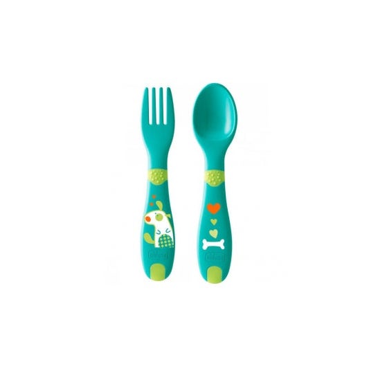 Set di posate Chicco First Cutlery Set 12m+