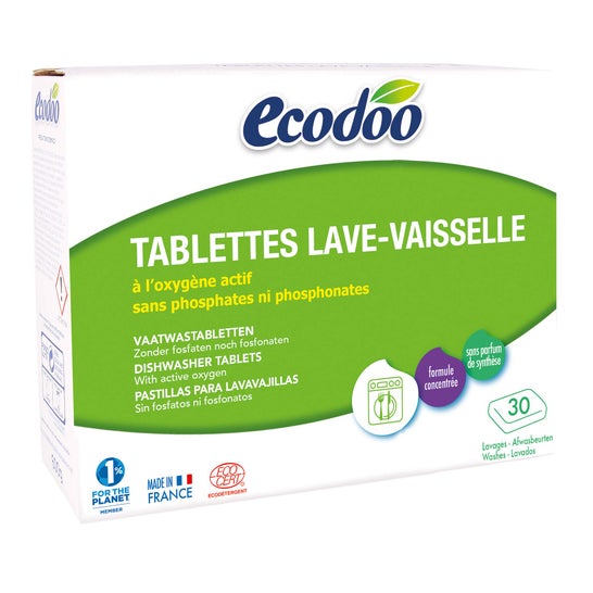 Ecodoo Geschirrspüler-Tabletten 30 Stück