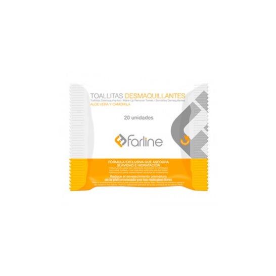 Farline Toallitas Desmaquilladoras 20 uds