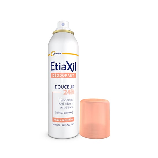 Etiaxil Desodorante Suave 24 H Sin Sales de Aluminio Aerosol 150 ml