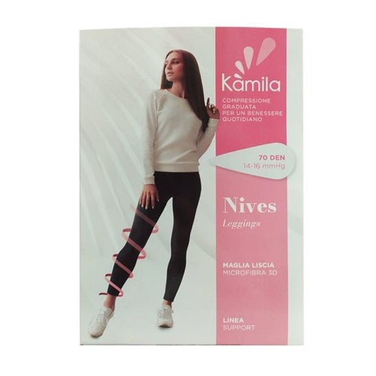 Kamila Nives Leggings 70 Microfibra Nero Taglia 4 1 Unità