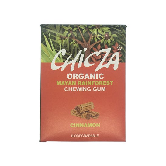 Chicza Organic Mayan Rainforest Chewing Gum Cinnamon 30g