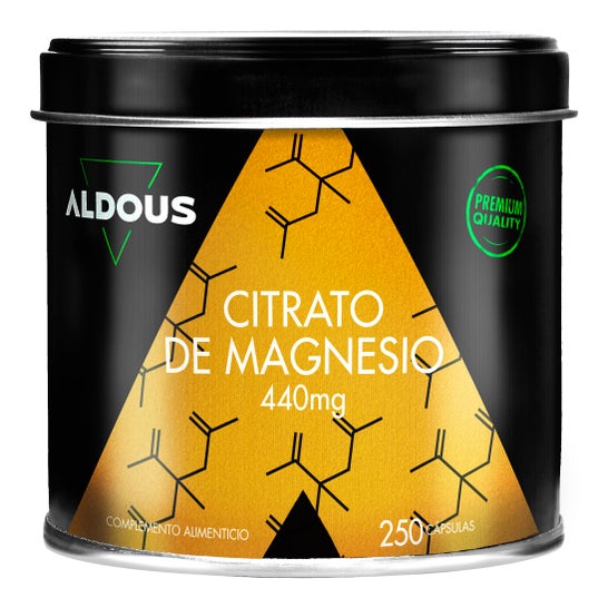 Aldous Citrato de Magnesio 250 cápsulas