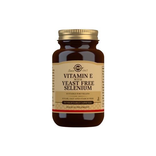 Solgar Vitamina E con Selenio 50vcaps