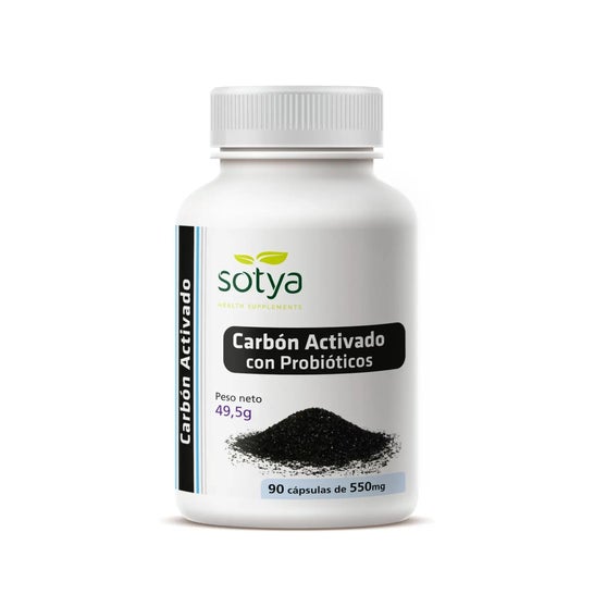 Sotya Activated Charcoal with Probiotics 90caps