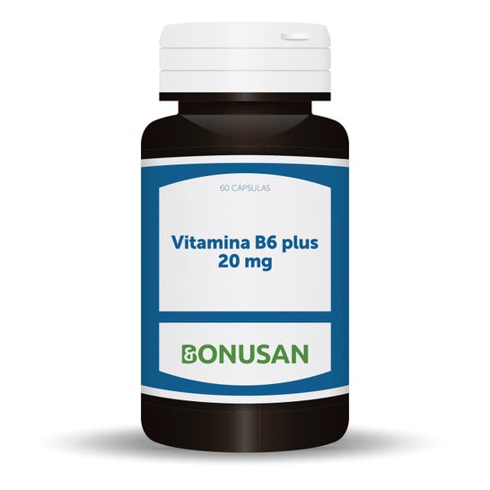 Bonusan Vitamina B 6 Plus 20mg 60caps
