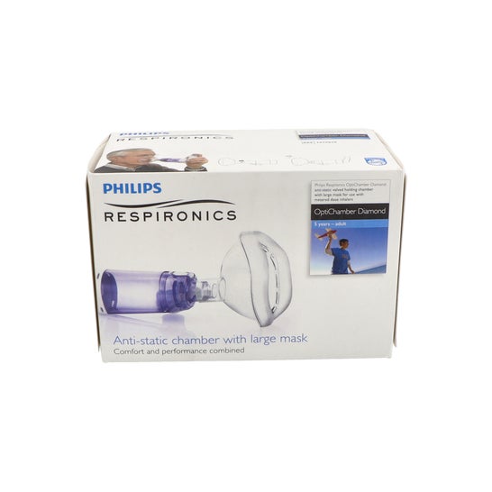 Respironics OptiChamber Diamond Cámara Inhalación Adulto