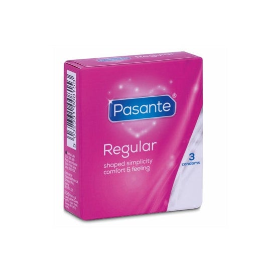 Pasante Condom Pack Regular 3 pezzi