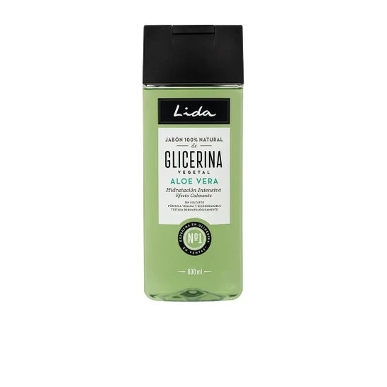 Lida Sapone 100% Naturale Glicerina e Aloe Vera 600ml