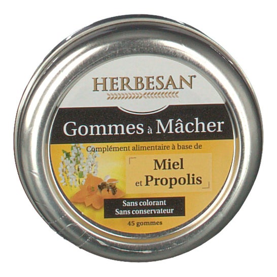 Herbsan Propolis Tandvlees 45 gommen