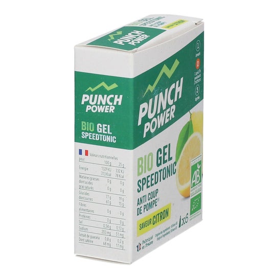 Punch Power Speedtonic Limón 6uds