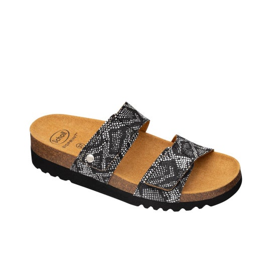 Scholl Lusaka 2 Sandalia Negro Talla 38 1 Par