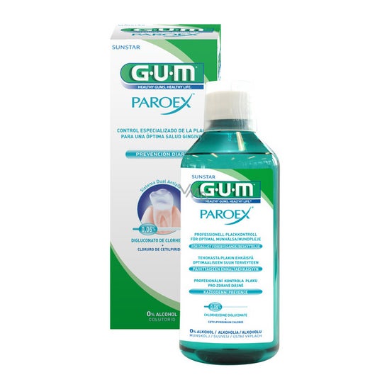 GUM Paroex prevention mouth wash 500ml